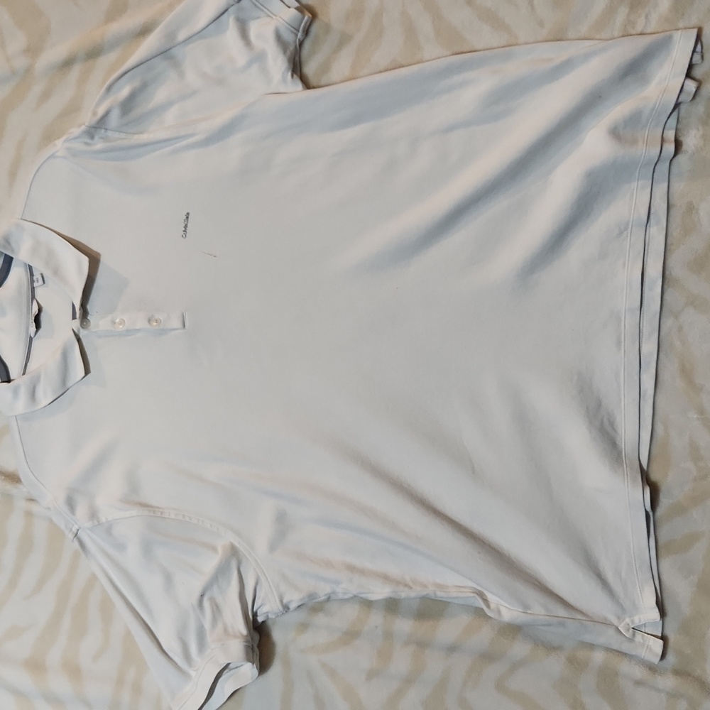 Men's Calvin Klein Polo Shirt Size 2X